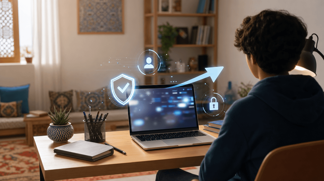 صورة رمزية للدخول الآمن إلى مسار متمدرس